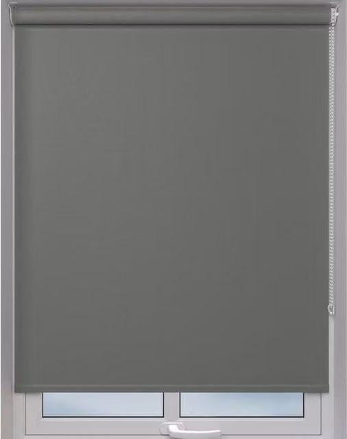 Terrys Vela Made to Measure Semi-Transparent Roller Blind in Grey
