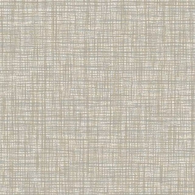 Grandeco Beige Non-Woven Vinyl Wallpaper with Minimalist Plain Texture