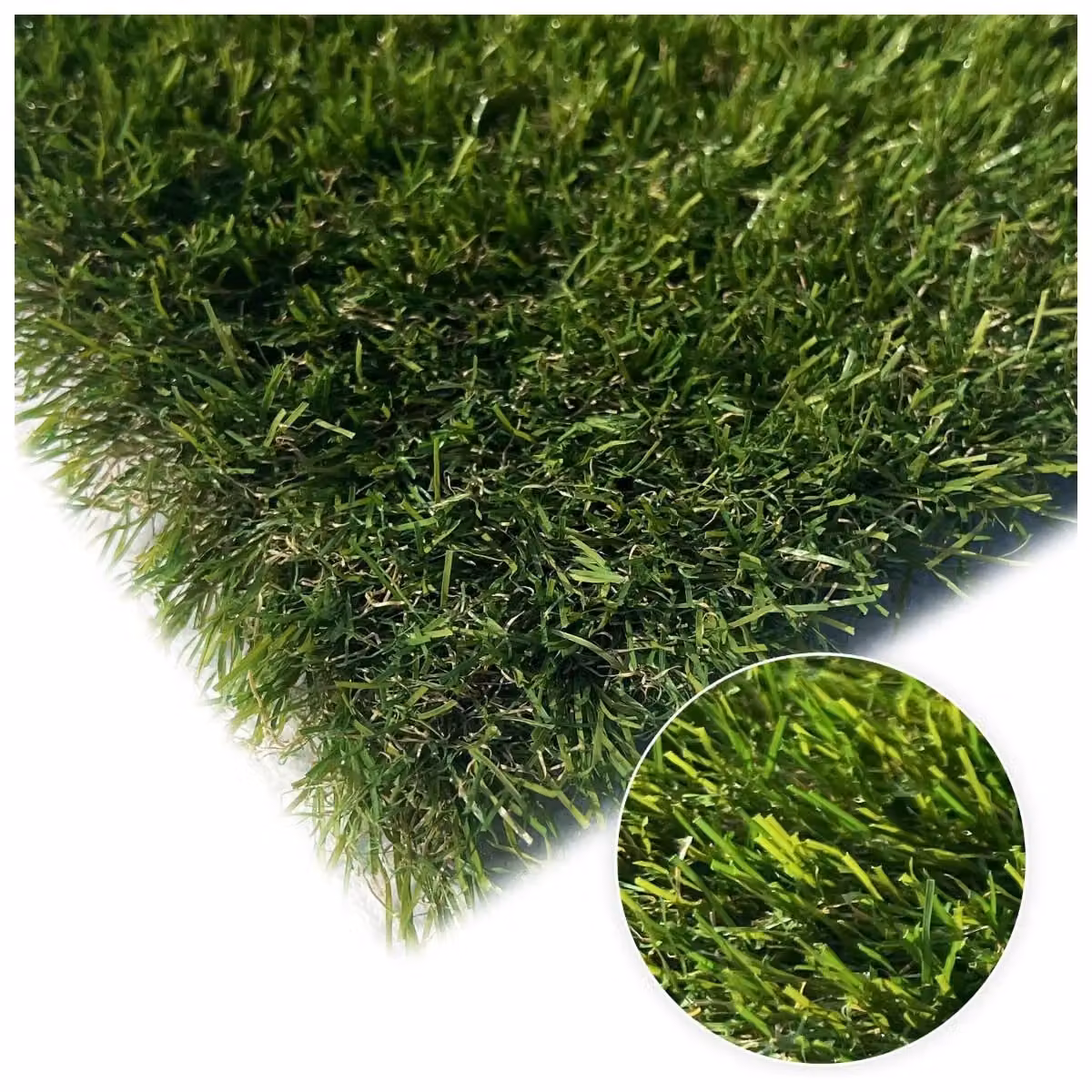 Artificial Grass GB Granada 35mm Artificial Grass in Green, W/D: 200 x 200 cm – 3