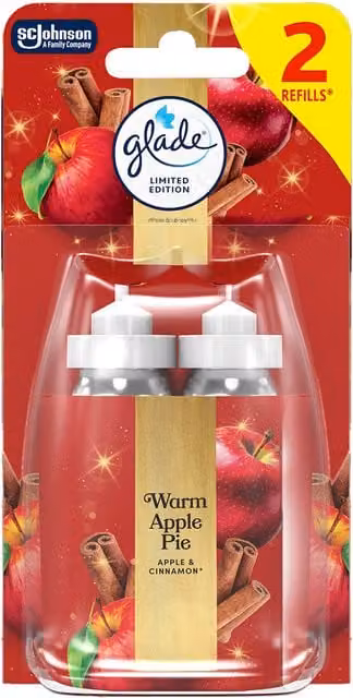 Glade Air Freshener Refill Twin Pack Multicolour
