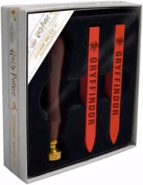 Insight Editions Harry Potter Gryffindor Wax Seal Set Kit in Red and Multicolour