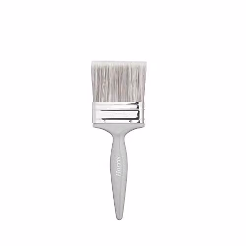 Harris Essentials 3 inch Synthetic Paint Brush for Water Based Paints in Grey