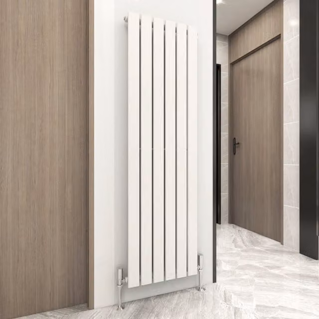 MCC Direct Designer Flat Panel Single Radiator in White