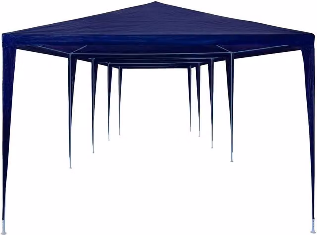 Berkfield Home Blue PE Party Tent W: 12 m, D: 3 m – 1