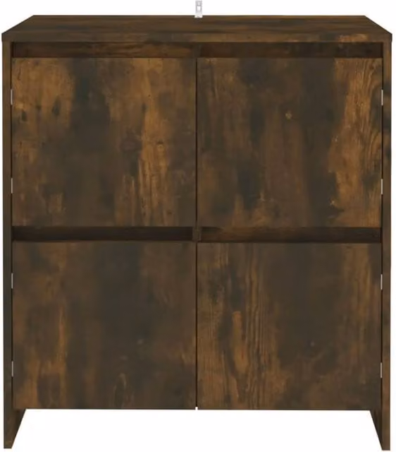 Berkfield Home Smoked Oak Sideboard in Brown, W/D/H: 70 x 41 x 75 cm – 1