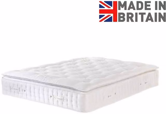 Casani Luxury Jubilee Pillow Top Pocket Spring Mattress in White
