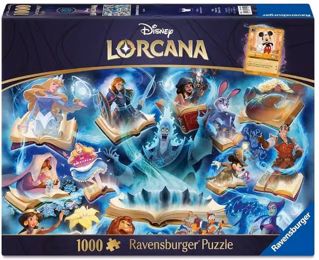 Ravensburger Disney Lorcana 1000 Piece Jigsaw Puzzle in Blue and Multicolour