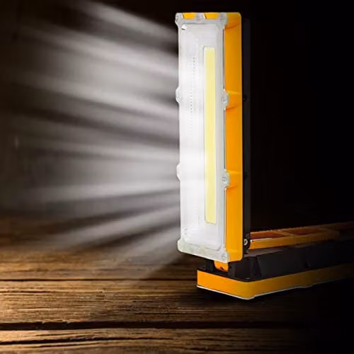 Handy Brite Yellow LED Cordless Foldable Emergency Work Light with Hook