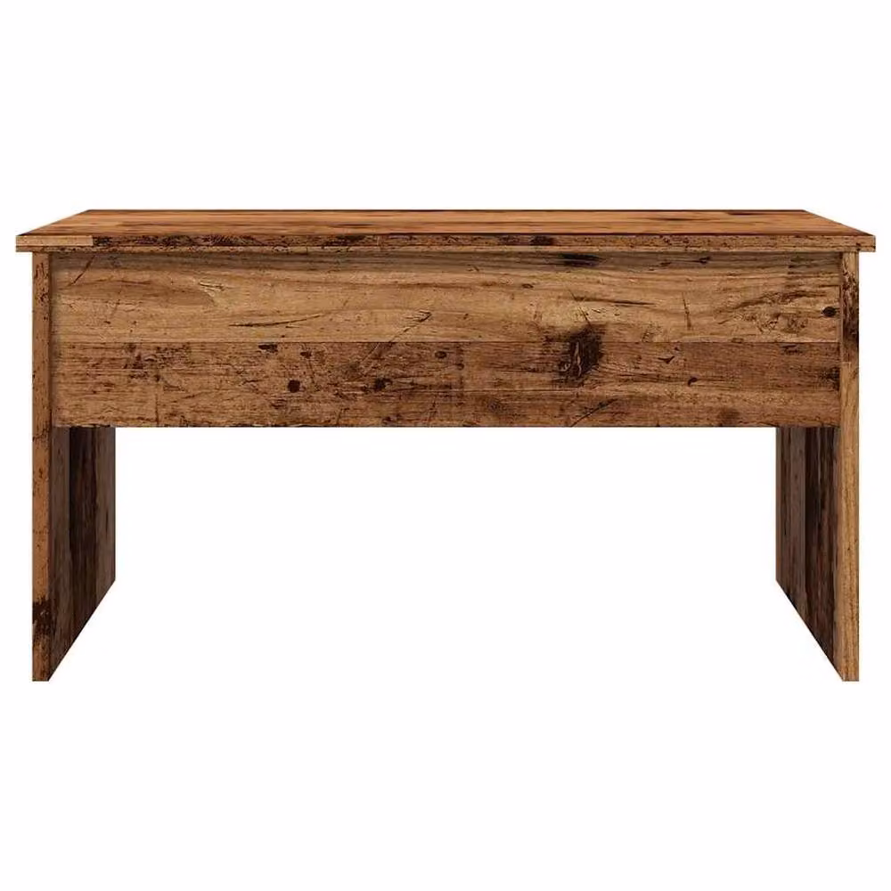 Berkfield Home Modern Coffee Table in Brown with Lift Mechanism, W/D/H: 80 x 50.5 x 41.5 cm – 2