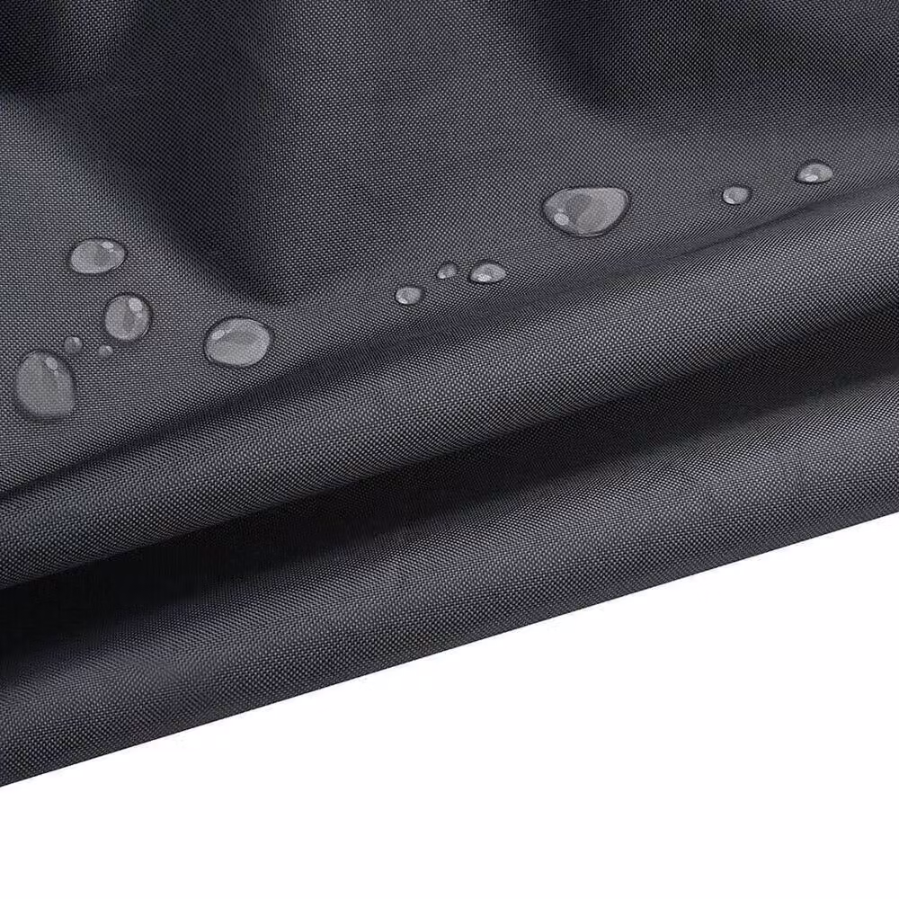 EONLION Waterproof Black Polyester Cover for 2x Folding Reclining Sun Loungers, Width: 100 cm – 3