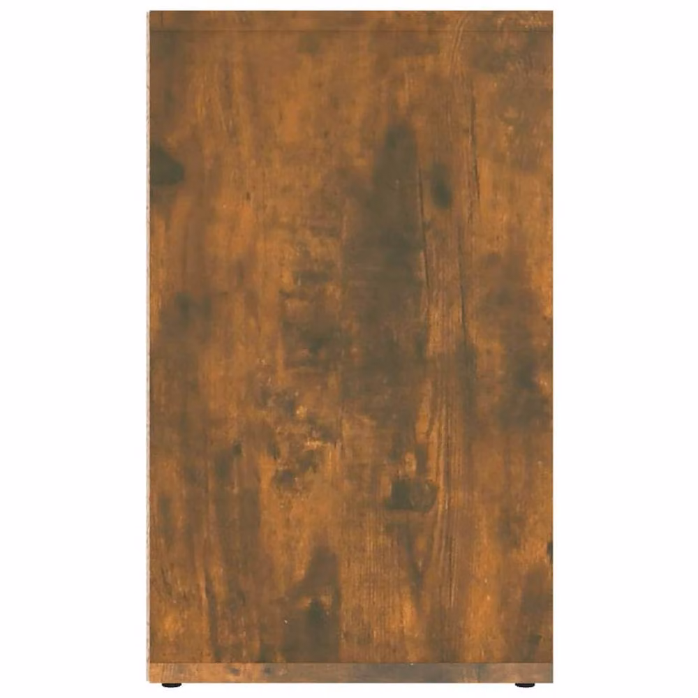 Berkfield Home Smoked Oak Shoe Cabinet in Brown, W/D/H: 52.5 x 30 x 50 cm – 3