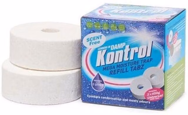 Kontrol Unscented Moisture Trap Refill, Pack of 2, White