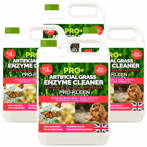 ProKleen Artificial Grass Cleaner Probiotic Based Deodoriser and Odour Eliminator, Floral Fragrance, 20 l