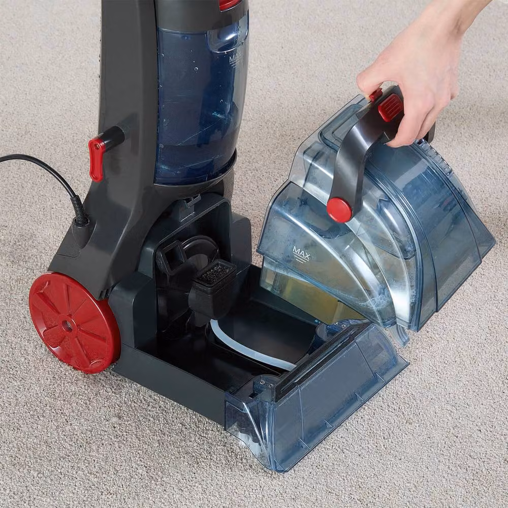 Clarsen 500W Carpet Shampooer in Dark Grey, H 108 cm x W 41 cm x D 25 cm – 2