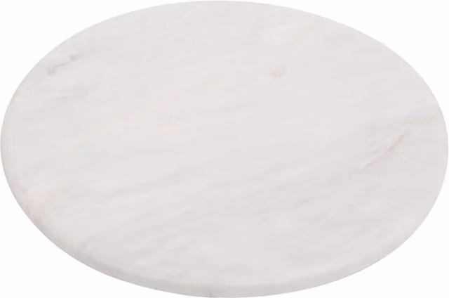 Orsina Marmore Round White Marble Chopping Board