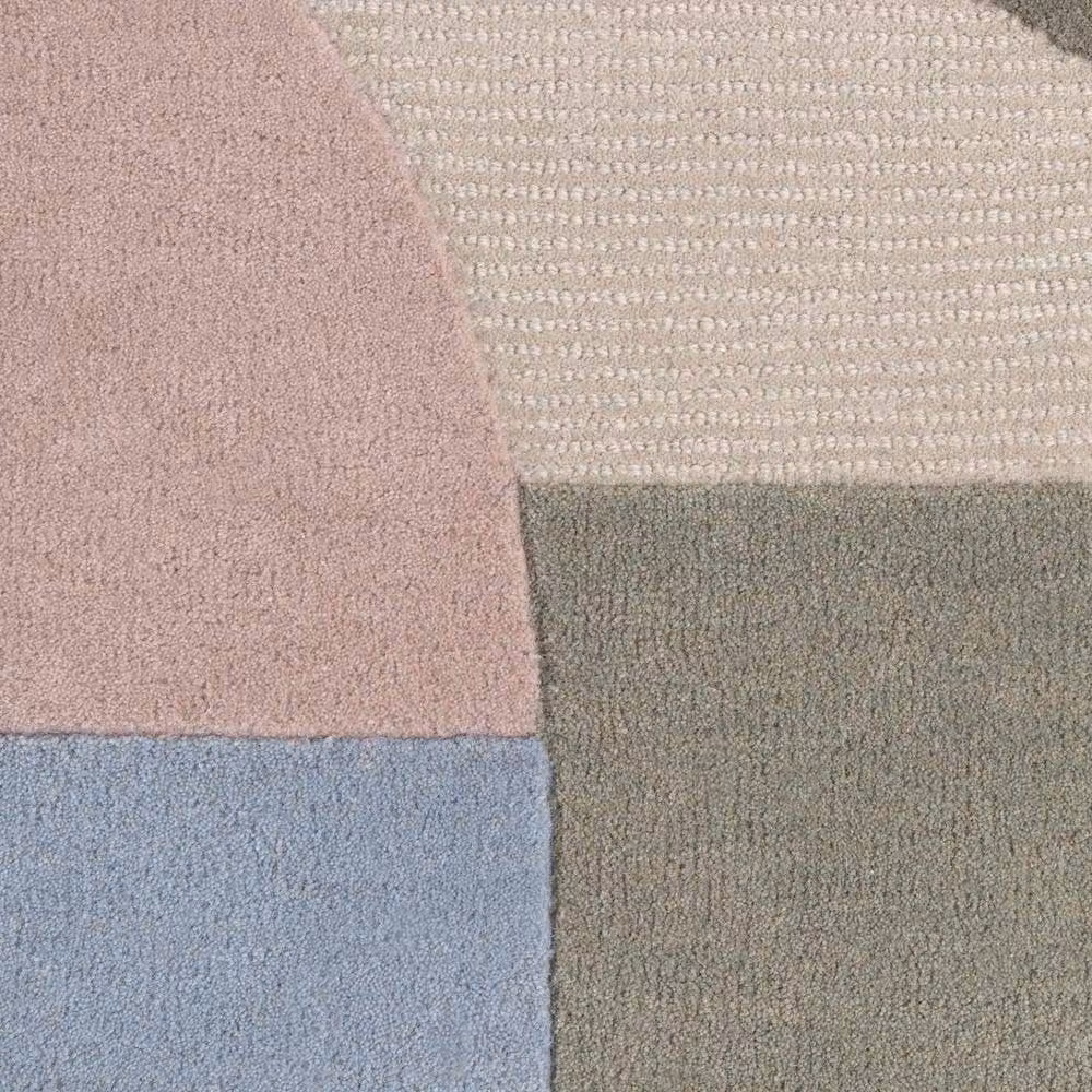 Ted Baker Piccadilly Hand Knotted Abstract Wool and Cotton Rug, Multicolour, W: 160 cm, L: 230 cm – 1