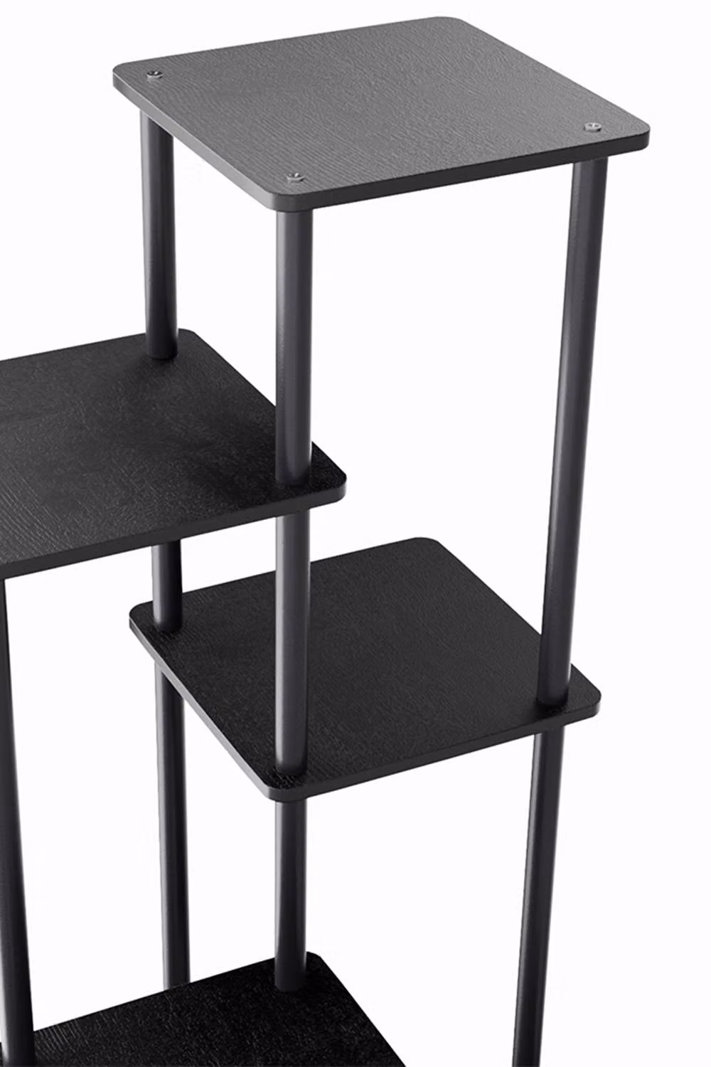 Garden Sanctuary 5-Tier Black Plant Display Stand W/D/H: 39.0 x 30.0 x 95.0 cm – 3