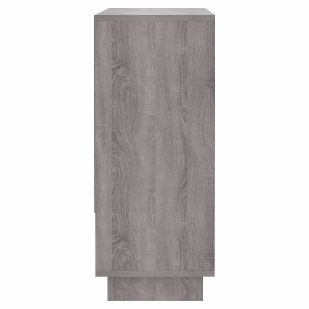 Berkfield Home Grey Sonoma Sideboard in Engineered Wood, W/D/H: 97 x 31 x 75 cm – 4