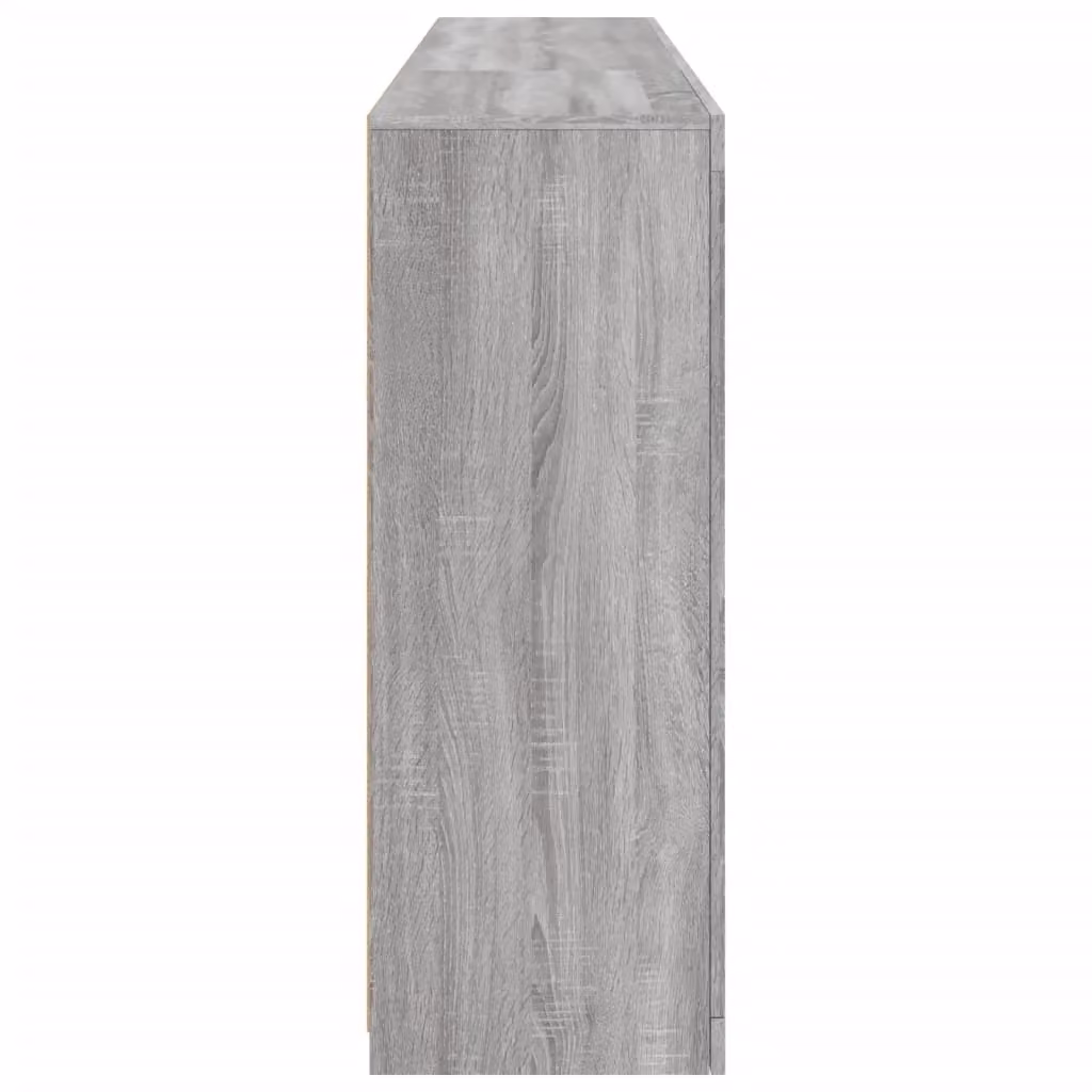 Berkfield Home Modern Sideboard with Integrated LED Lights in Grey Sonoma, W: 181.5 cm, D: 37 cm, H: 100 cm – 6