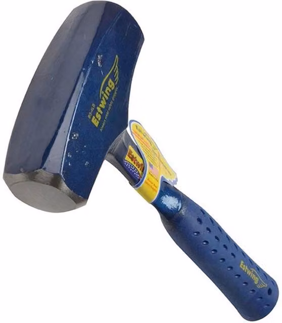 Estwing Steel Club Hammer with Blue and Multicolour Vinyl Grip Handle