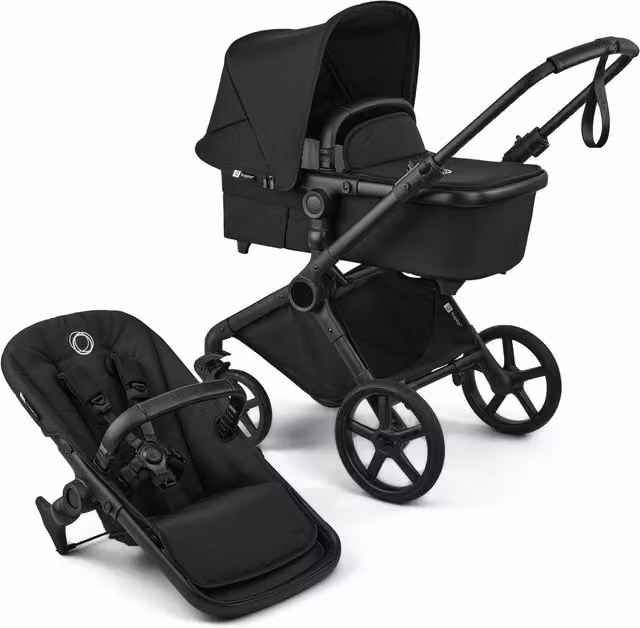 Bugaboo Cub Complete Convertible Kombi Pushchair in Heritage Black