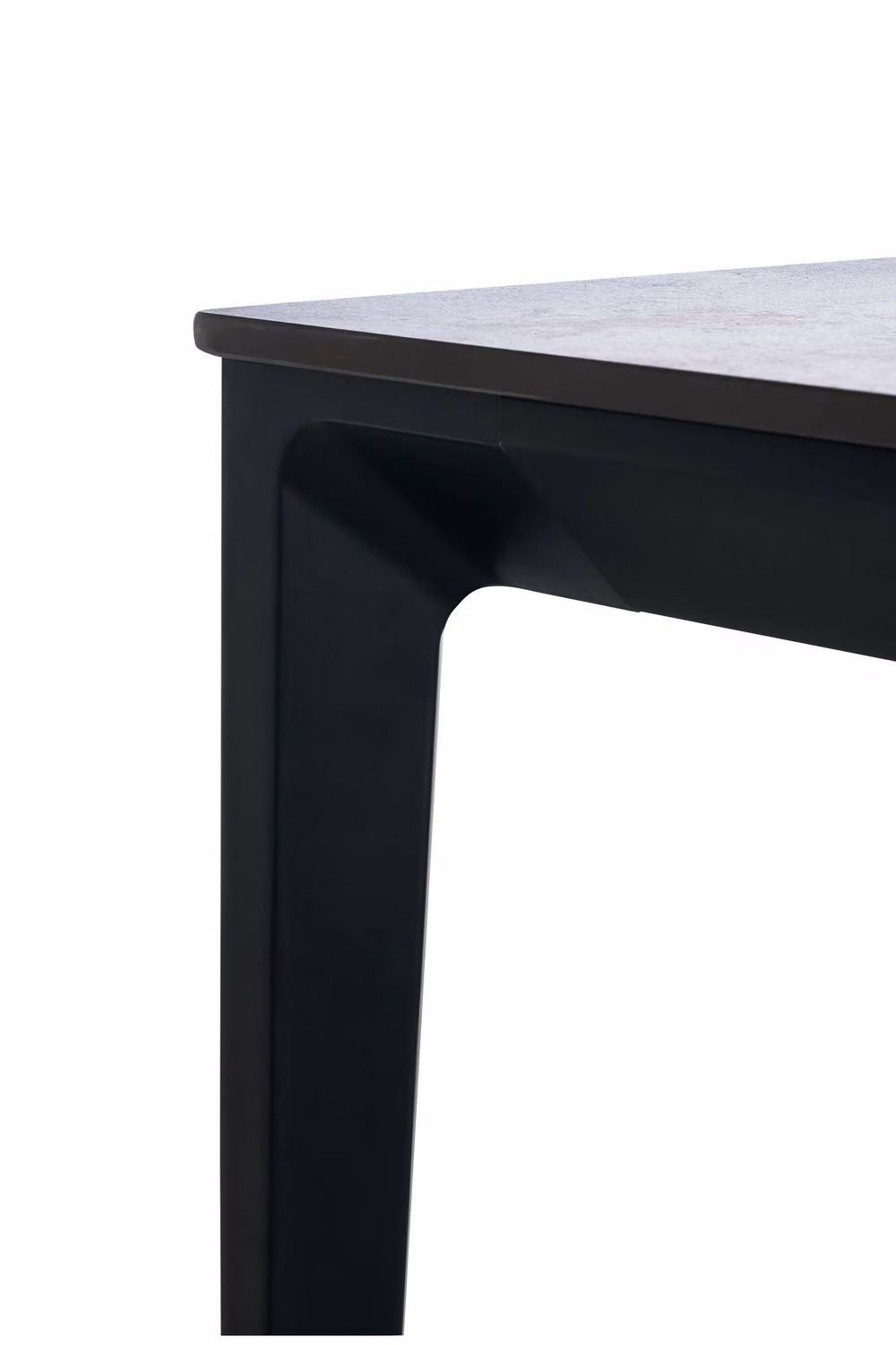 Julian Bowen Miami Rectangular Marble Top Dining Table in Grey and Black, W/D/H: 120 x 76 x 80 cm – 7