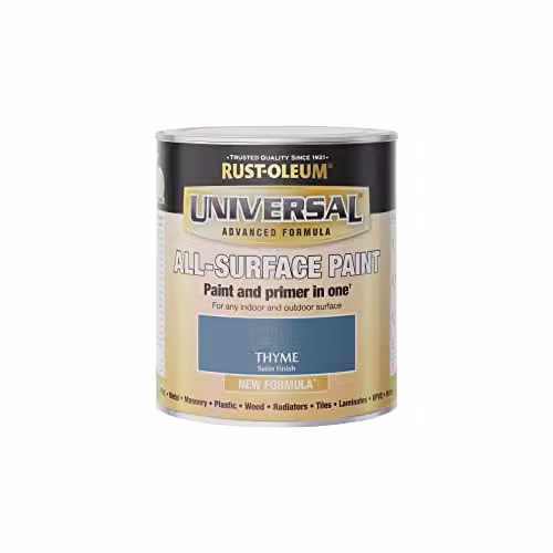 Rust-Oleum Universal Paint and Primer in Satin Green, 750ml – 3