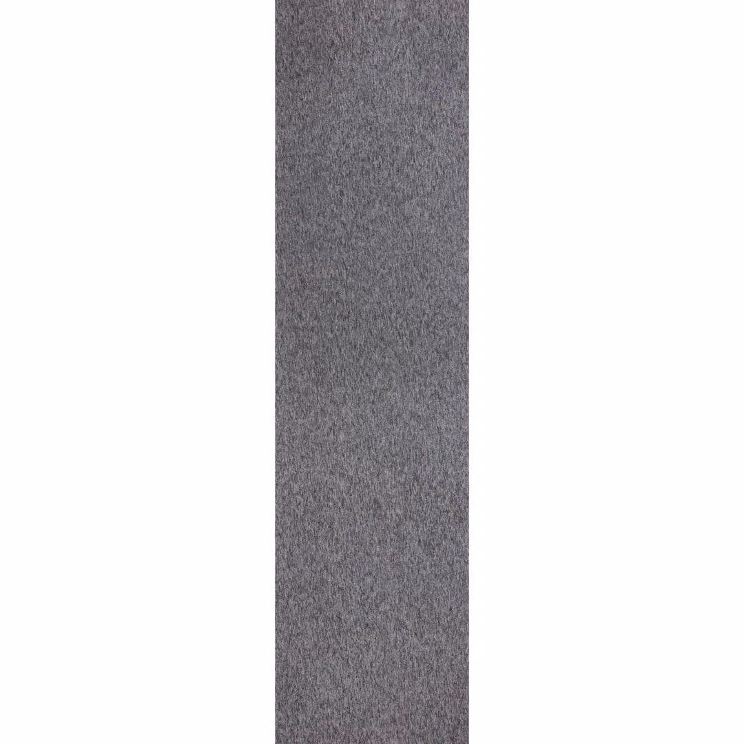 THE RUGS Flex Collection Solid Design Low Pile Living Room Rug in Grey, W: 80 cm, L: 300 cm – 4