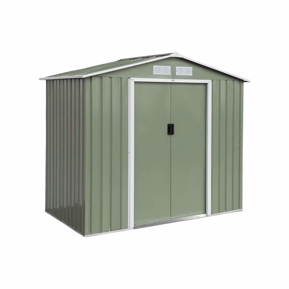 sweeek Garden Shelter with Anchor Kit, Light Green, 2.71 m² – 2