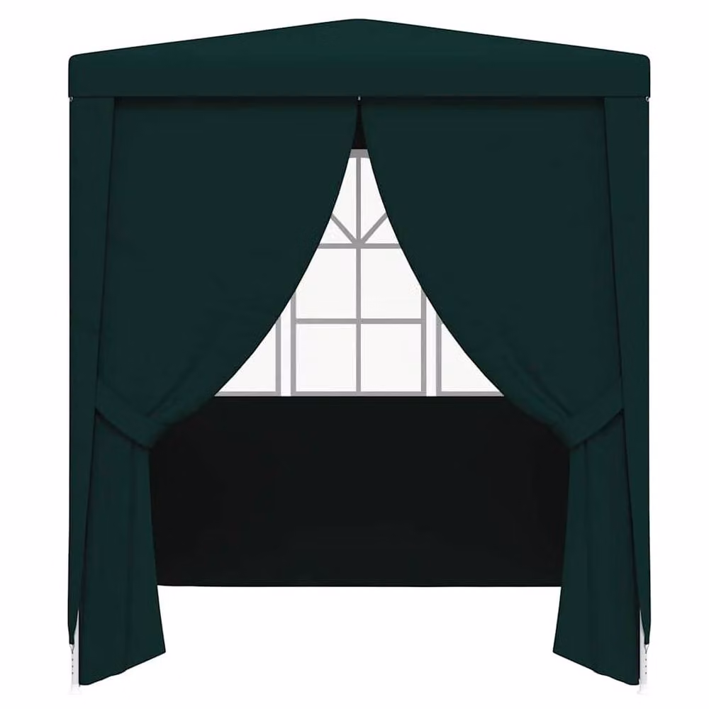 Berkfield Home Professional Party Tent with Side Walls, Green, 2 x 2 m – 3