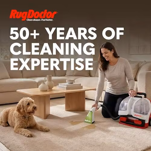 Rug Doctor Pet Portable Spot Carpet Cleaner in Red – 8