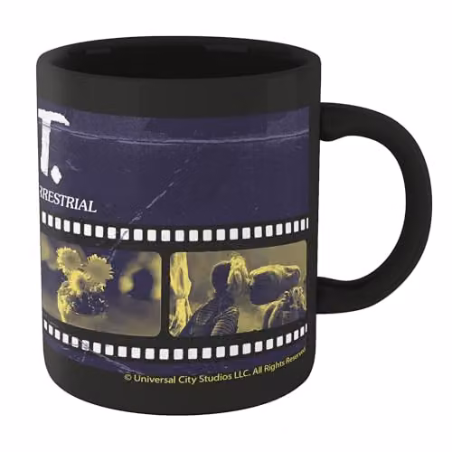 Zavvi E.T. The Extra-Terrestrial Film Reel Ceramic Mug in Black and Multicolour – 2