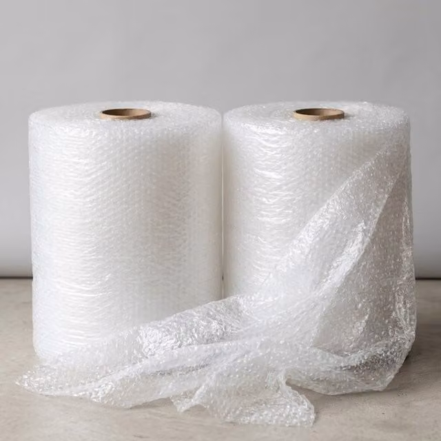 Storm Trading Group 2 Pack Transparent Small Bubble Wrap, W: 50 cm, L: 100 m