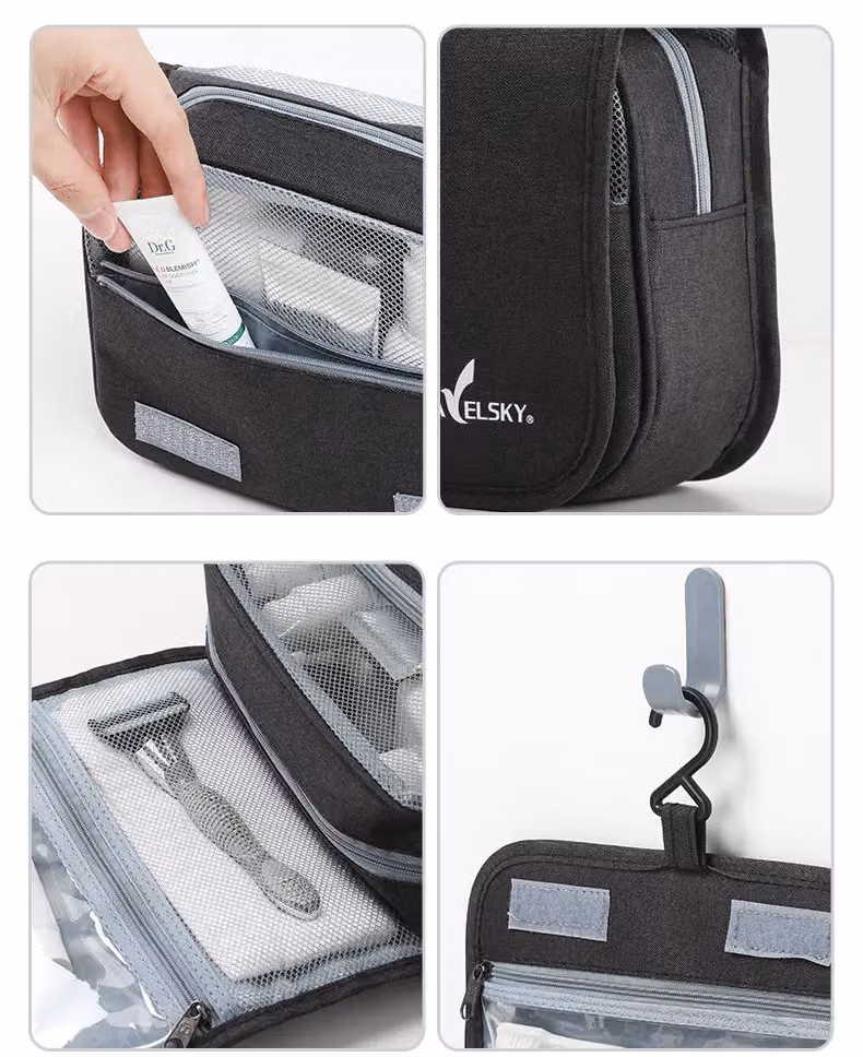 Leaper Large Capacity Portable Waterproof Foldable Fabric Storage Bag in Black – 2