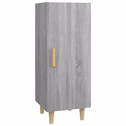 vidaXL Grey Sonoma Sideboard in Engineered Wood W/D/H: 34.5 x 34.5 x 90 cm – 1