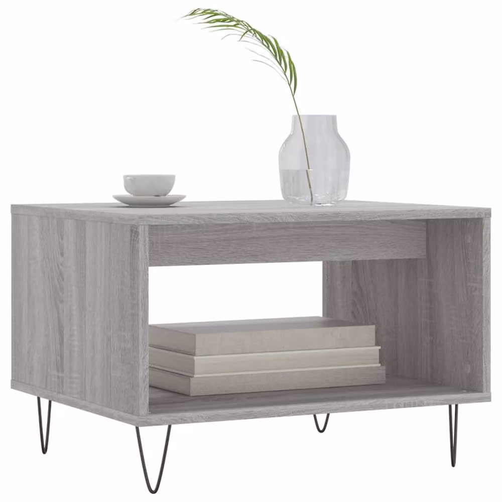 Berkfield Home Grey Sonoma Coffee Table, W/D/H: 60 x 50 x 40 cm – 3