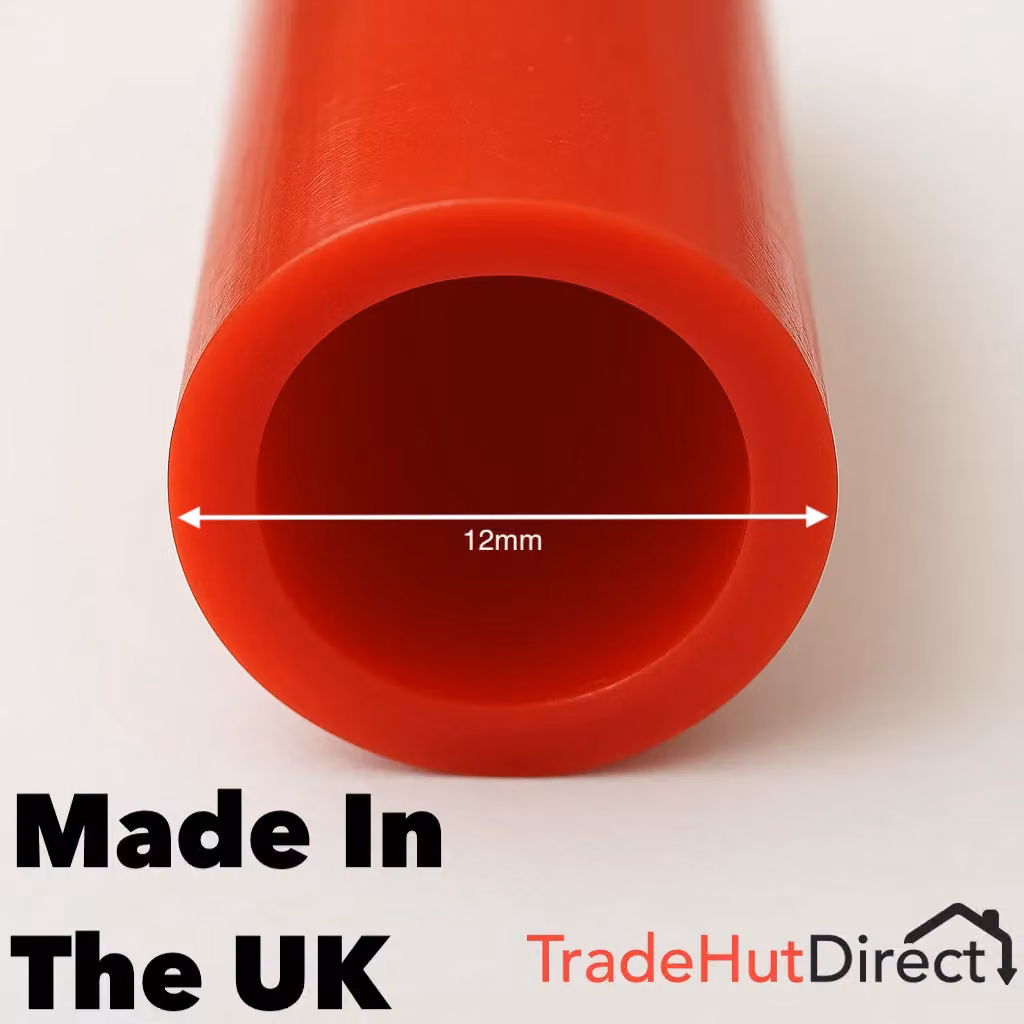 John Guest 12mm Red LLDPE Flexible Polyethylene Tubing for Caravan and Motorhome Water Systems, 2 Metre Length – 5