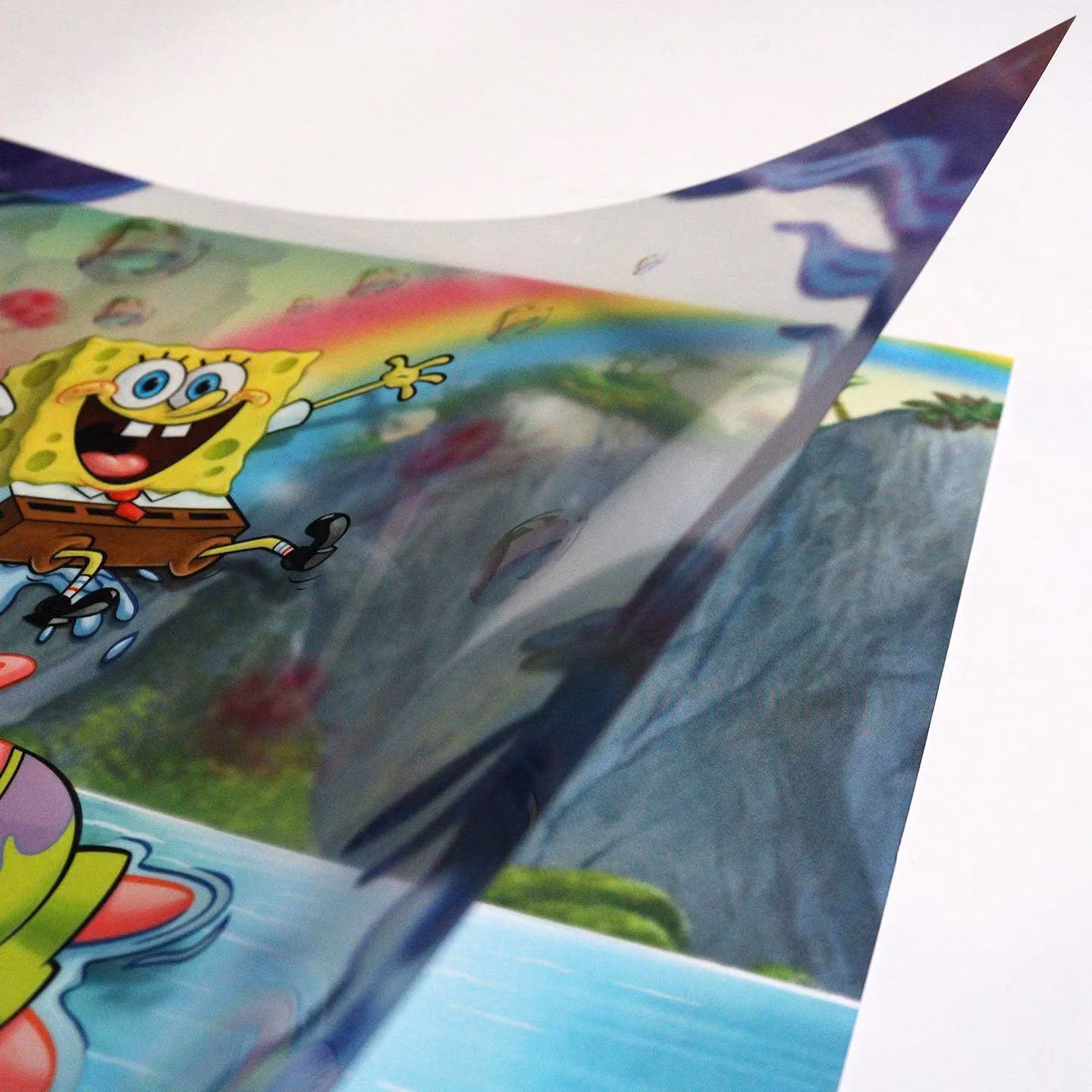 FaNaTtik SpongeBob SquarePants Limited Edition Fan-Cel Multicolour Animation Art Print W: 35.56 cm, H: 27.95 cm – 5