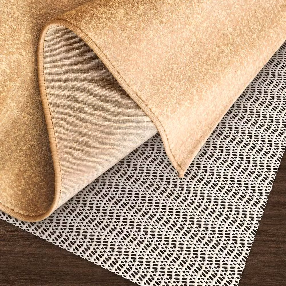 Pawnora Non Slip Beige Carpet Underlay Roll, W: 67 cm x L: 127 cm – 3