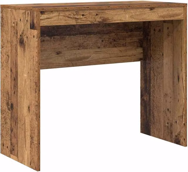 Berkfield Home Writing Desk in Brown, W/D/H: 90 x 40 x 76 cm – 1