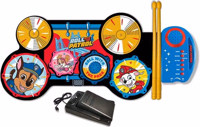 Reig Paw Patrol Flexible Drum Mat in Blue and Multicolour