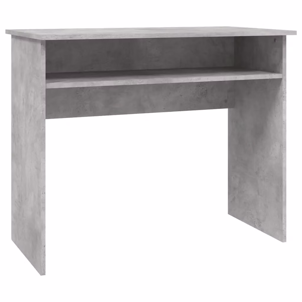 Berkfield Home Modern Computer Desk in Grey, W/D/H: 90 x 50 x 74 cm – 2