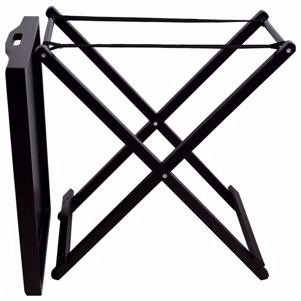 EONLION Black Wooden Folding Side Table – 5