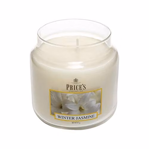 Price's Candles Medium Jar Winter Jasmine Scented Candle in White – 2
