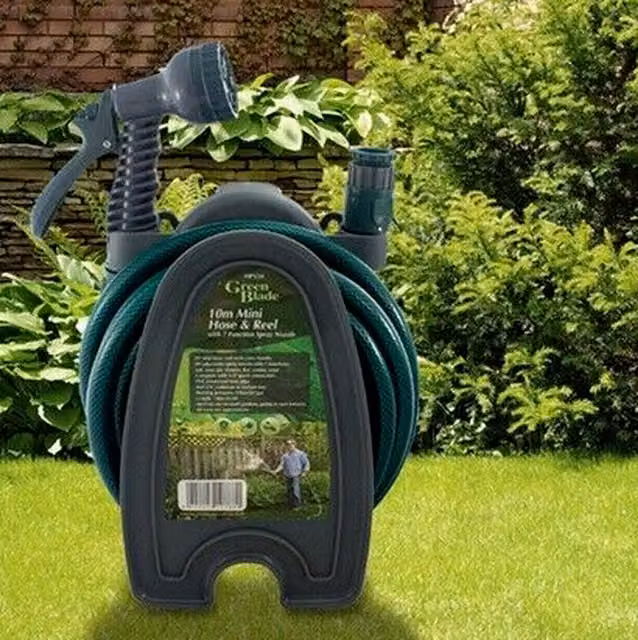 Garden Mile Garden Hose Pipes in Green and Grey