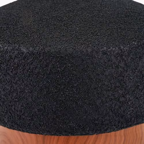 Pacific Lifestyle Ruma Ceramic Table Lamp with Wood Effect Textured Base in Black – 4