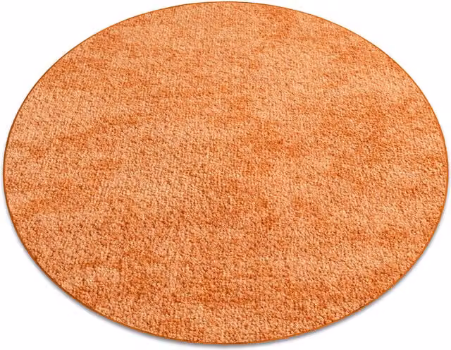 RugsX Serenade Round Rug in Orange, Diameter: 170 cm