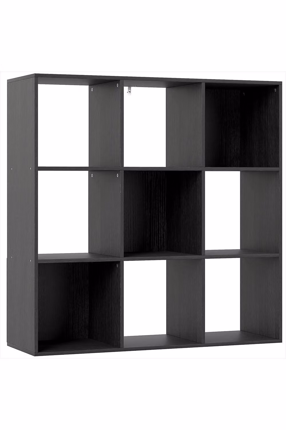 ERGOVEXA Nine-Cube Freestanding Storage Shelf in Matt Black – 3
