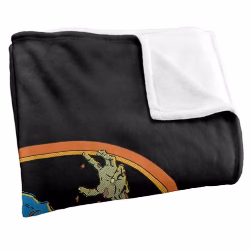 Steven Rhodes Never Give Up Super Soft Fleece Throw Blanket, Multicolour, W/D/H: 91 x 147 cm – 6
