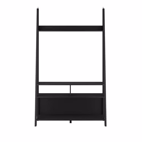 LPD Tiva Ladder TV Unit in Black, W105 x D38.6 x H175.4 cm – 1